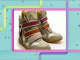 Today's trend of inflated high-top isabel marant sneakers and boots