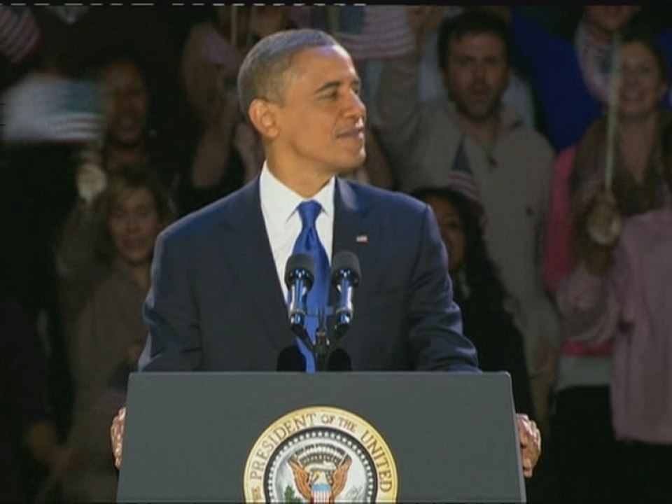 US election: Barack Obama's victory speech in full