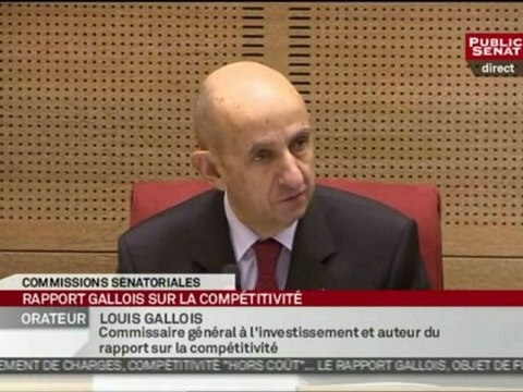 Rapport Gallois sur la compétitivité , par Louis Gallois - partie 1/2 - L'exposé - 1h