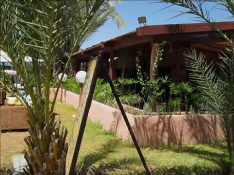 Mon film MARRAKECH septembre 2012 (3) - Jardin de l'hôtel Issil