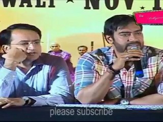 Stupid Reporter Gets Ajay Devgan in Rage