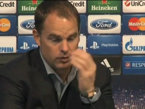 De Boer: Gutes Zeichen, wenn die Spieler unzufrieden sind