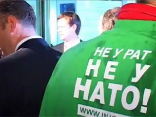 ИН4С_ Анти-НАТО акција у Црној Гори (бонус кадрови)