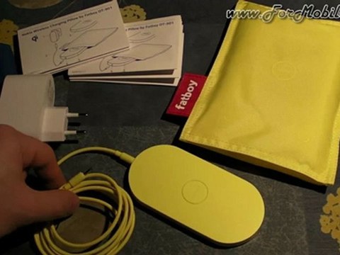Unboxing di Nokia Fatboy (cuscino per la ricarica wireless) - esclusiva italiana !