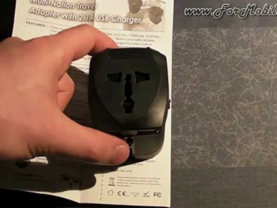 Unboxing di Anycast Solutions Dualteq travel adapter (doppia USB 2.1A) - esclusiva mondiale !