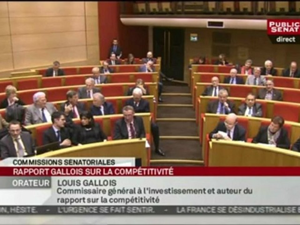 Rapport Gallois sur la compétitivité par Louis Gallois Partie 2/2 Questions Réponses - 1h
