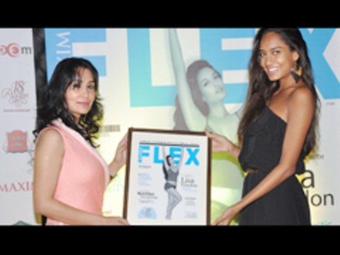 Lisa Haydon Launches Maxim's FLEX Fitness Latest Issue !
