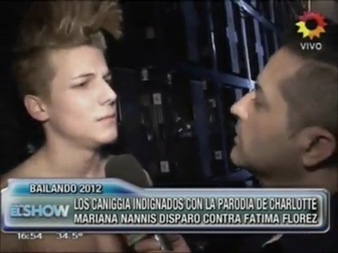 Mariana Nannis se enojó por la imitación de Charlotte... y Fátima Florez le respondió