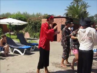 Mon film MARRAKECH septembre 2012 (5) - Jeu apéro du midi