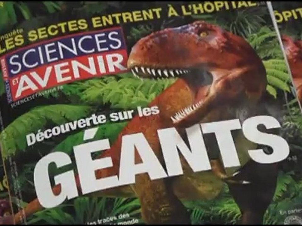 Sciences et Avenir sur la trace des géants : les dinosaures de France