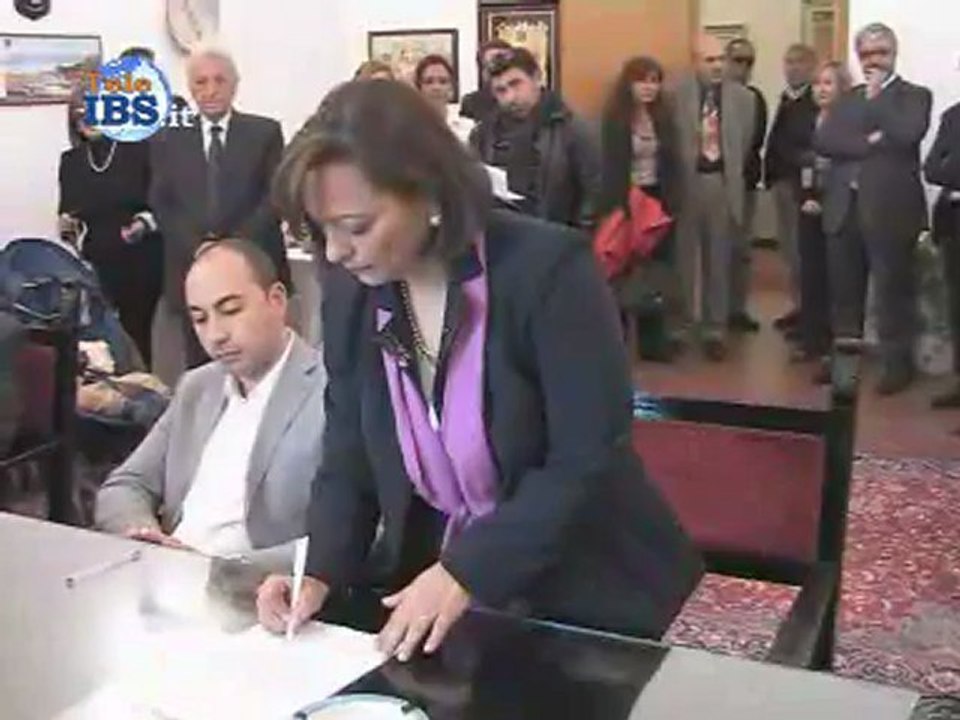 2012-11-07 Giuramento degli Assessori di Mazara del Vallo