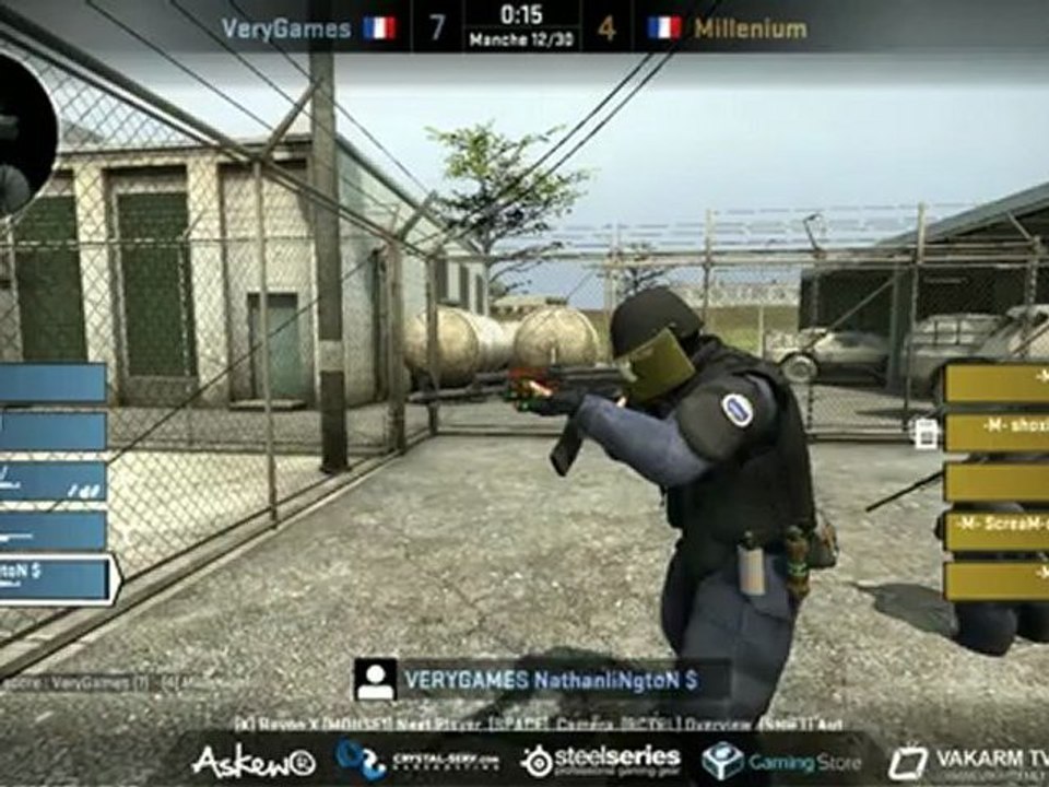 ESWC.fr 2012 - VeryGames vs Millenium - nuke