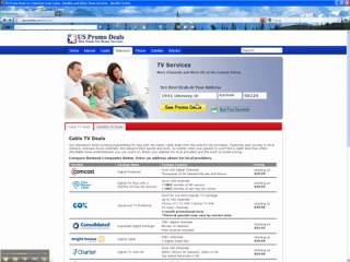 Compare Cable Television, Specials for Comcast in Camas, WA