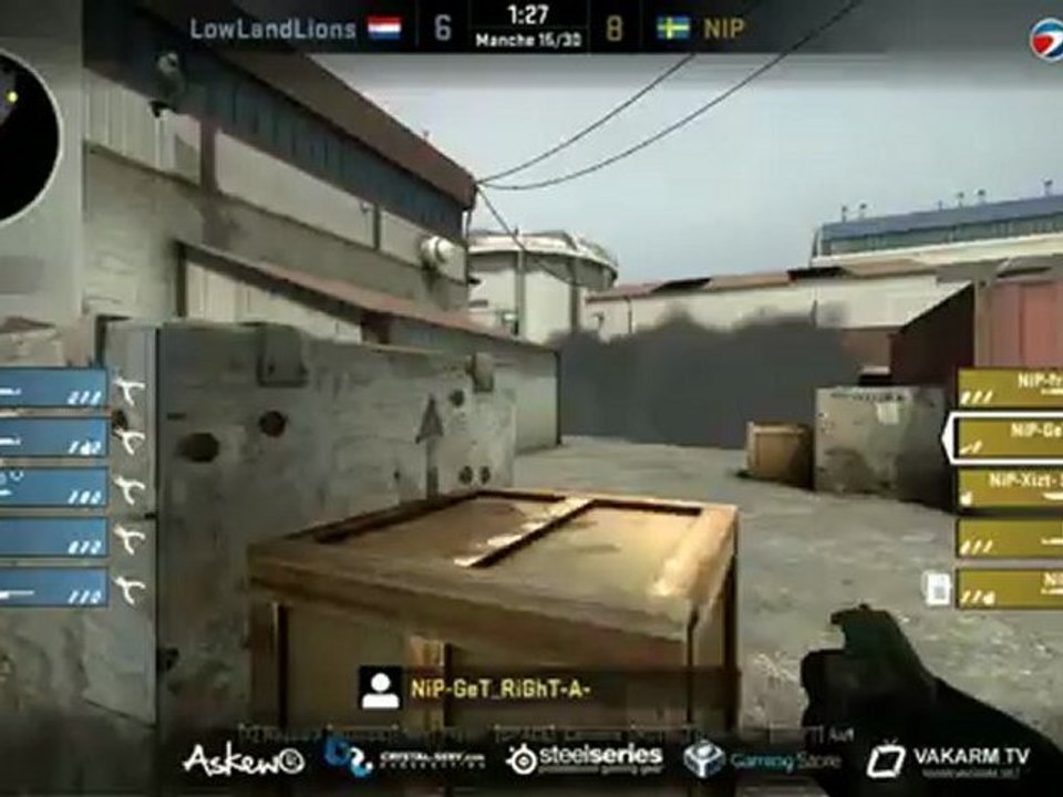 ESWC 2012 - LowLandLions vs. NiP - nuke