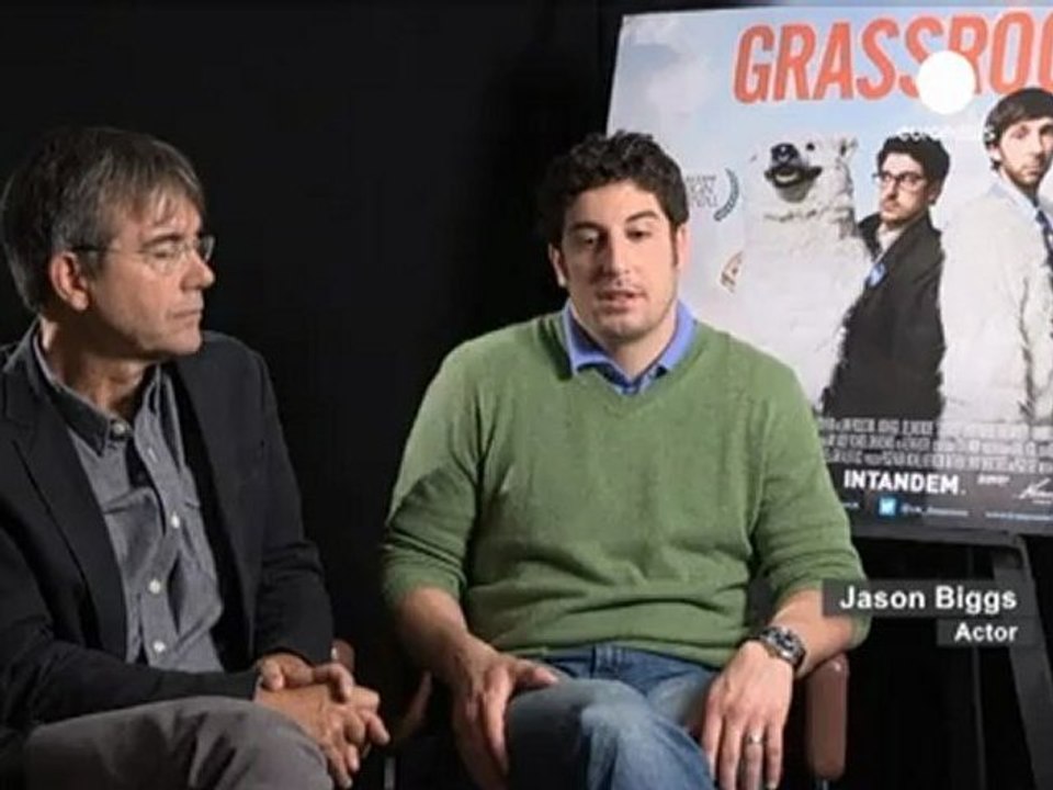 Jason Biggs'in seçim kampanyası: 'Grassroots'