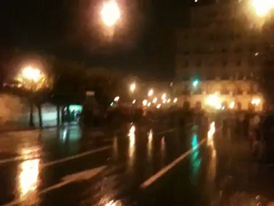 ΜΑΤ στο πλάι της Βουλής