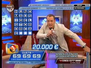 20.000€ vor der Bonacini-Suche VIVA 27.03.08