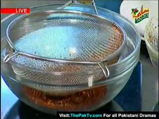 Live At 9 With Chef Gulzar - 7th November 2012 - Part 1