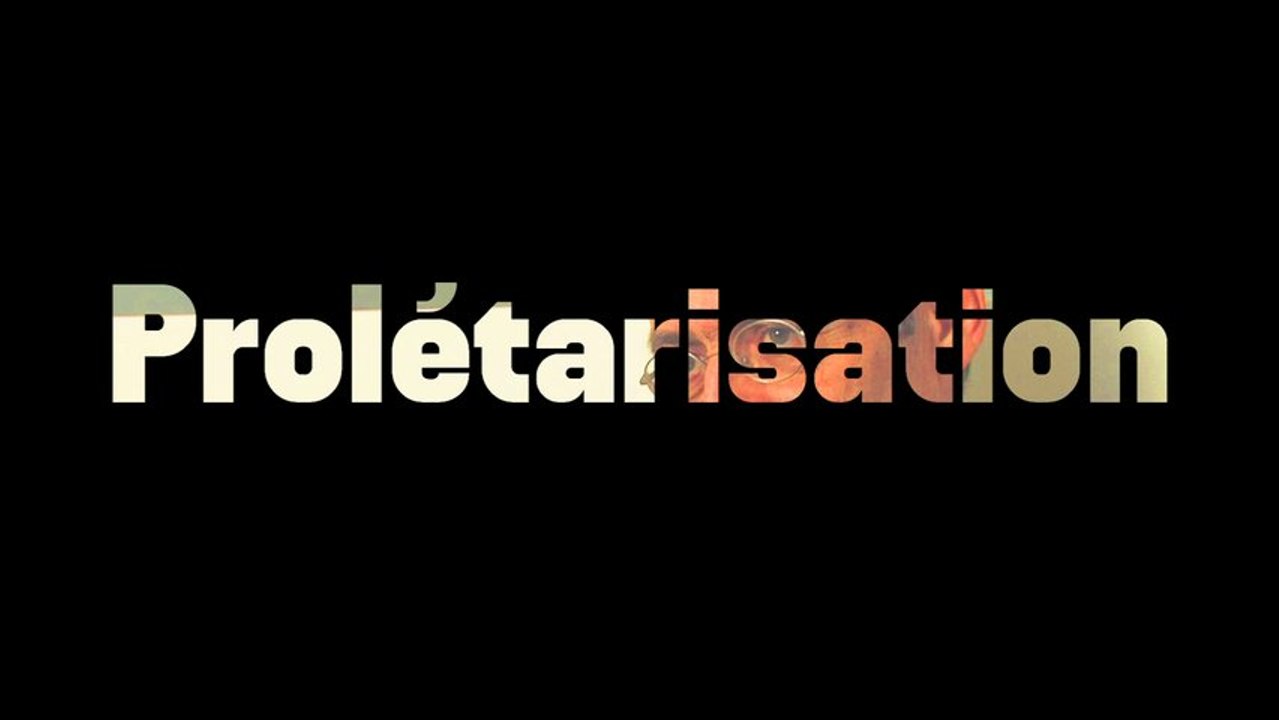 Prolétarisation - Bernard Stiegler