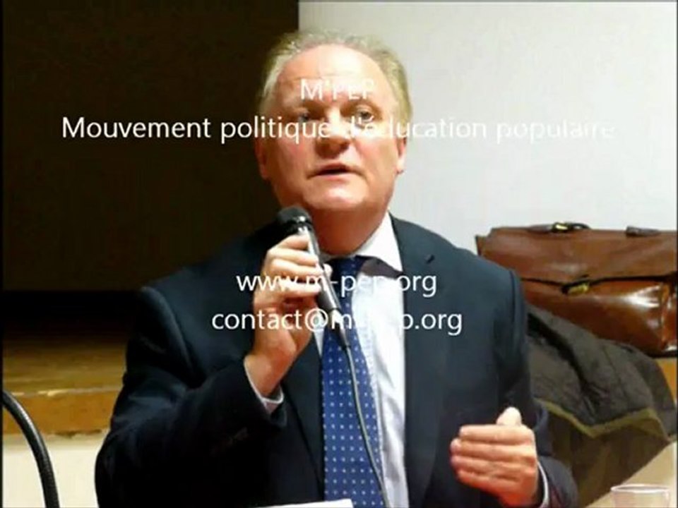 UA2012M'PEP - Réu publique CNR - Réponses de François ASSELINEAU (UPR) aux interventions de la salle - 3 novembre 2012 à Aix-en-Provence