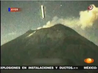 Ovni volcan Popocatépetl (Octobre 2012)