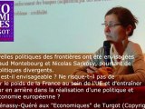 Agnès Bénassy-Quéré aux Economiques de Turgot - Réponses aux questions préparées des élèves