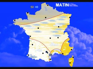 Météo 8 novembre 2012: Fortes pluies pour cette fin de semaine !