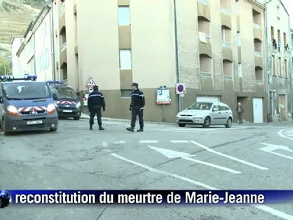 Reconstitution du meurtre de Marie-Jeanne, lycéenne de 17 ans