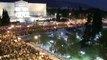 Anti-austerity protesters gather in Athens square