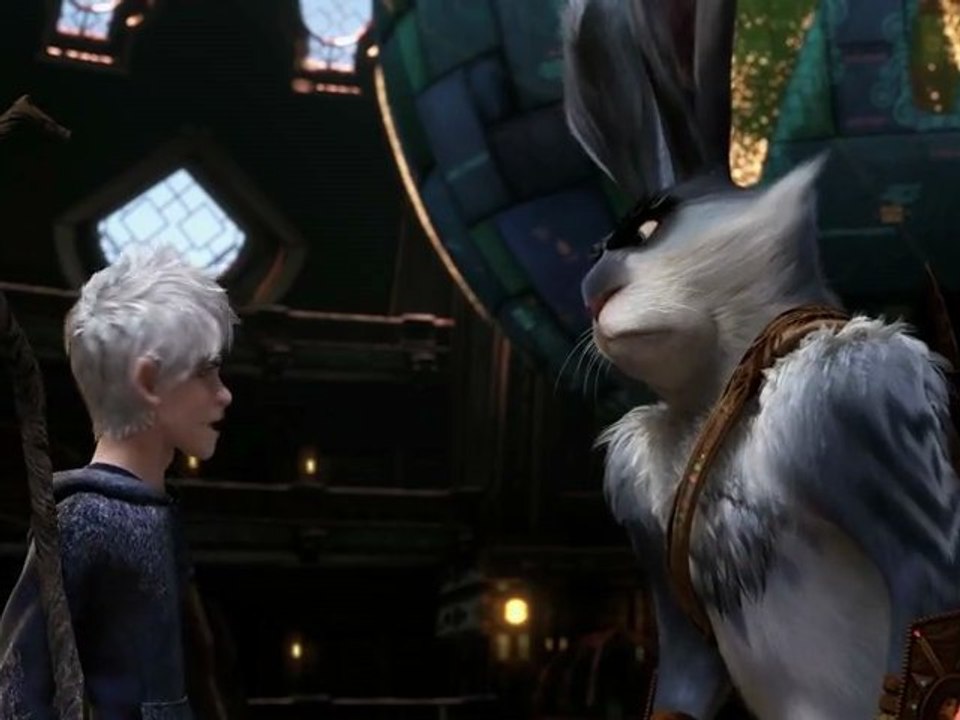 RISE OF THE GUARDIANS (Les Cinq Légendes) - Extrait: 'Jack vs Bunny' [VO|HD1080p]