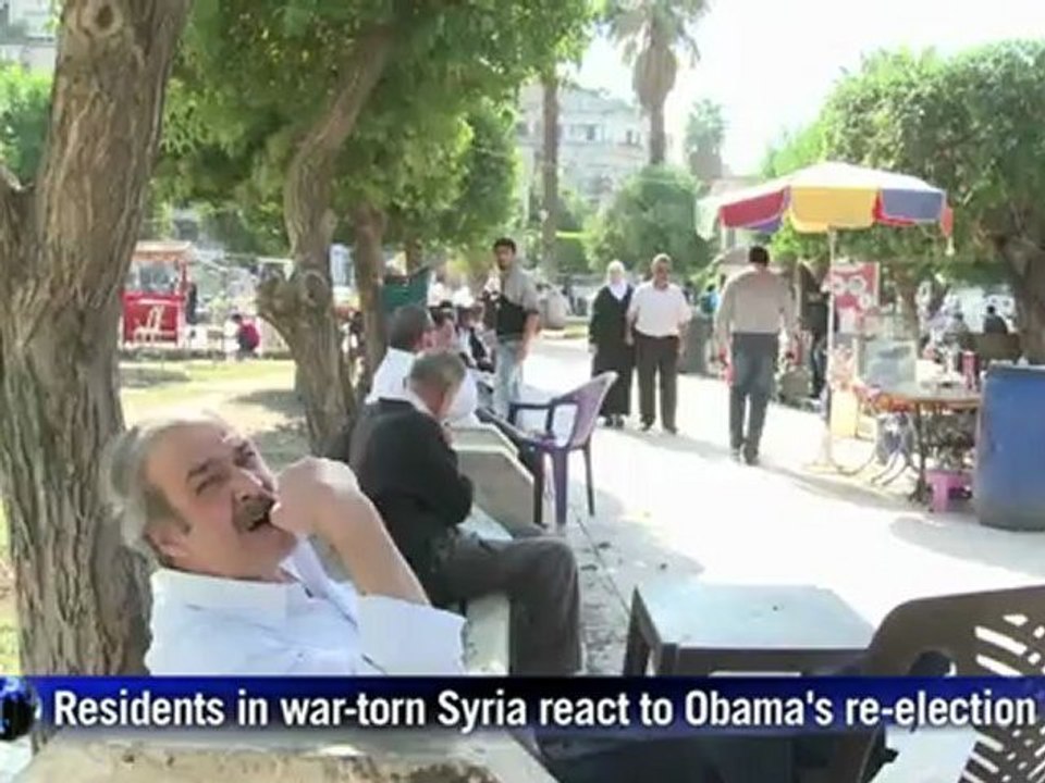In war-torn Damascus, Obama's re-election sparks indifference