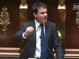 Assemblée nationale Manuel Valls évoque Aurore Martin