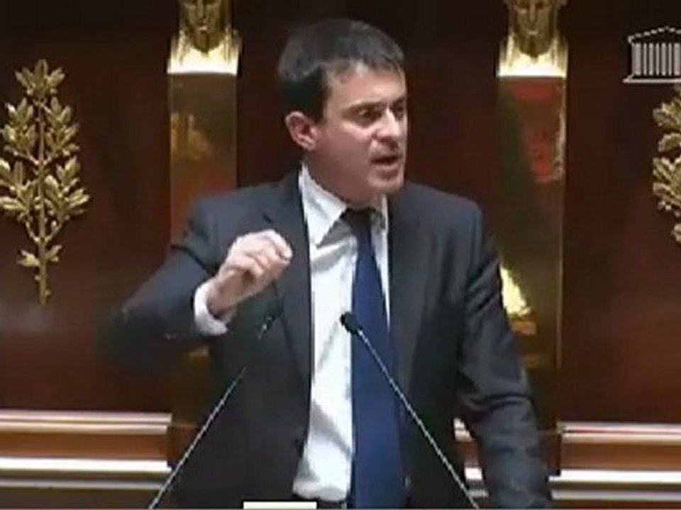 Assemblée nationale Manuel Valls évoque Aurore Martin