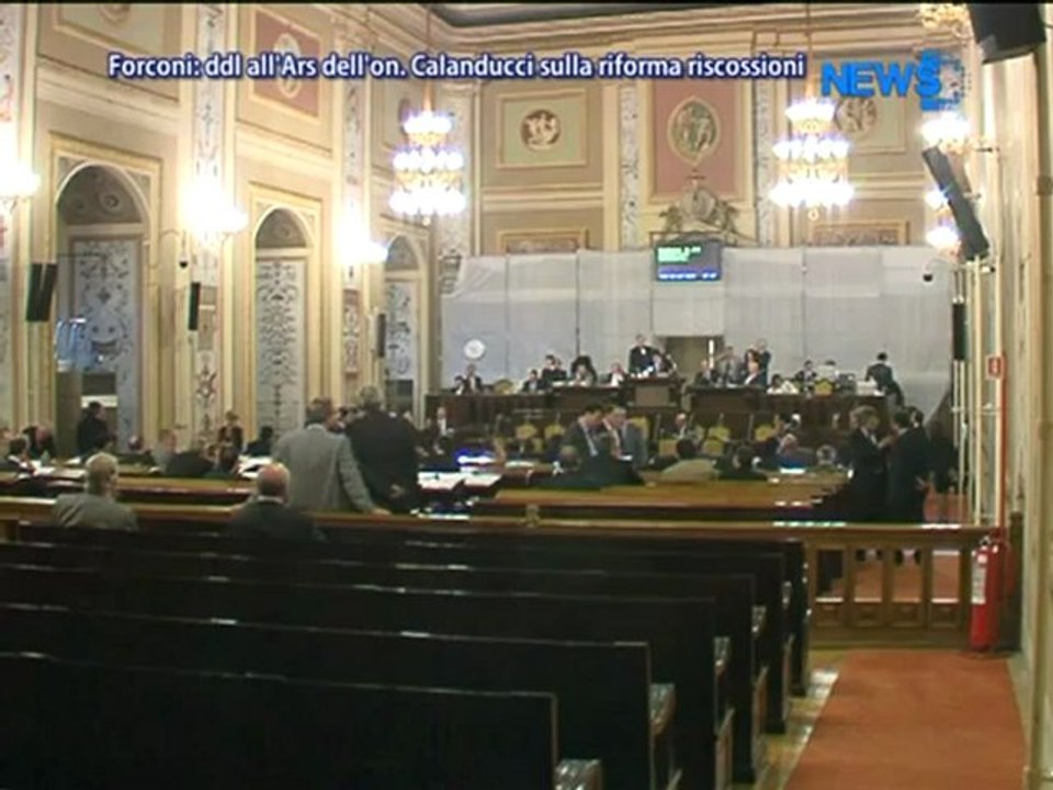Forconi: Ddl All'Ars Dell'On. Calanducci Sulla Riforma Riscossioni - News D1 Television TV