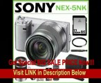 Sony NEX-5NK/S 16.1MP Compact Interchangeable Lens Digital Camera in Silver with 18-55mm Lens   Sony SEL55210 E-Mount 55-210mm F4.5-6.3 Lens   32GB SDHC Accessory Kit FOR SALE