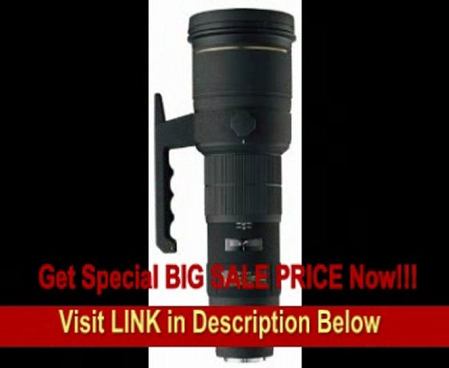 BEST PRICE Sigma 500mm f/4.5 EX DG IF HSM APO Telephoto Lens for Nikon SLR Cameras