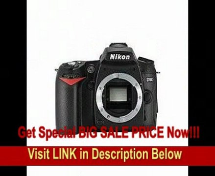 Nikon D90 Digital SLR Camera with 55mm - 200mm f/4-5.6G ED AF-S VR Zoom Lens U.S.A. Warranty FOR SALE