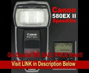 Скачать видео: 6362Canon Speedlite 580EX II Flash for All Canon SLR Cameras + Pouch REVIEW