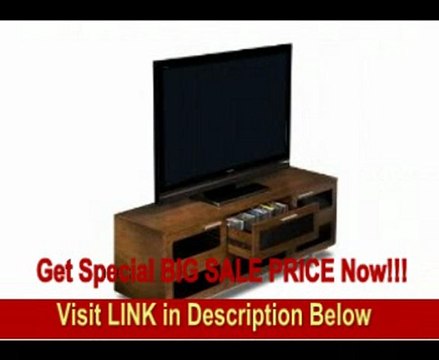 SPECIAL DISCOUNT BDI Avion 8927 Triple Wide Enclosed Cabinet (Chocolate Stained Walnut)