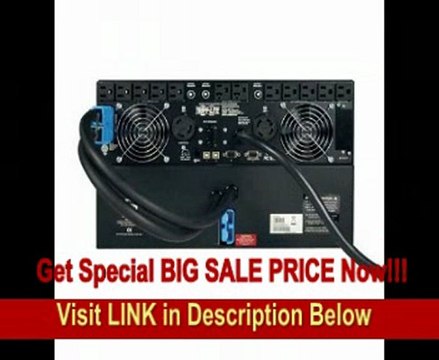 Tripp Lite SMART5000RT3U 5000VA 4000W UPS Smart Rackmount AVR 208V/120V 5kVA USB DB9 6URM FOR SALE
