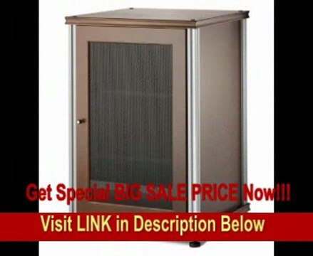 BEST PRICE Salamander Designs SB303M/B Synergy Single A/V Cabinet with a Door
