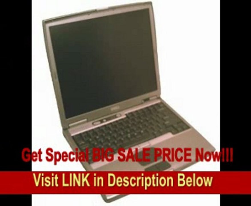 SPECIAL DISCOUNT Dell Latitude D600 1.8ghz 1GB RAM, 40gb, WIFI, DVD/CDRW Combo drive, NEW BATTERY, Office XP, XP Pro with restore cd!