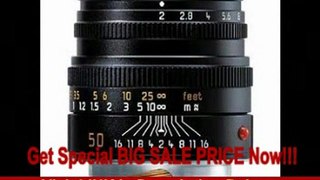 SPECIAL DISCOUNT Leica 50mm f/2.0 Summicron M Manual Focus Lens (11826)