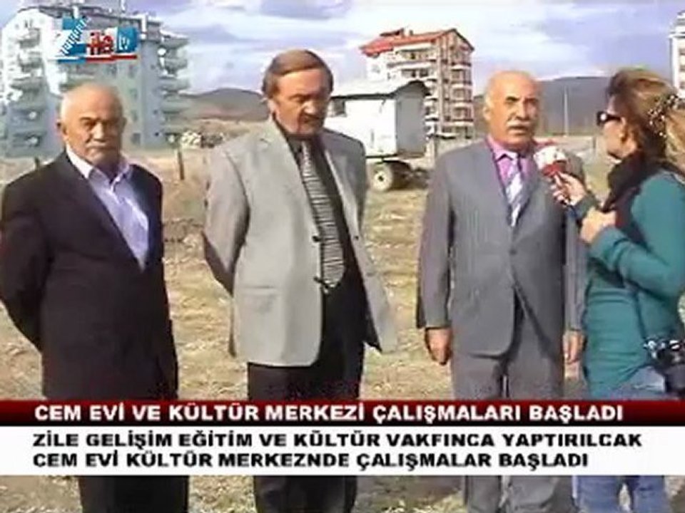 Zile cem evi ve kültür merkezi çalışmaları