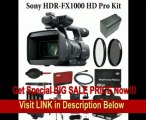 Sony HDR-FX1000 High Definition MiniDV Handycam Camcorder + Spare Battery NP-F970 + International Travel charger + Full Size Tripod + Compact Video Light LED + Memory Stick Duo 8GB + Camera Gadget Bag + Camcorder Cleaning Kit + Card Reader REVIEW
