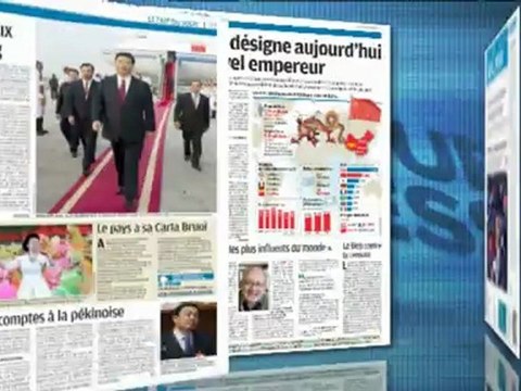 Revue de presse Unes 1ère - Revue de presse 8 novembre 2012