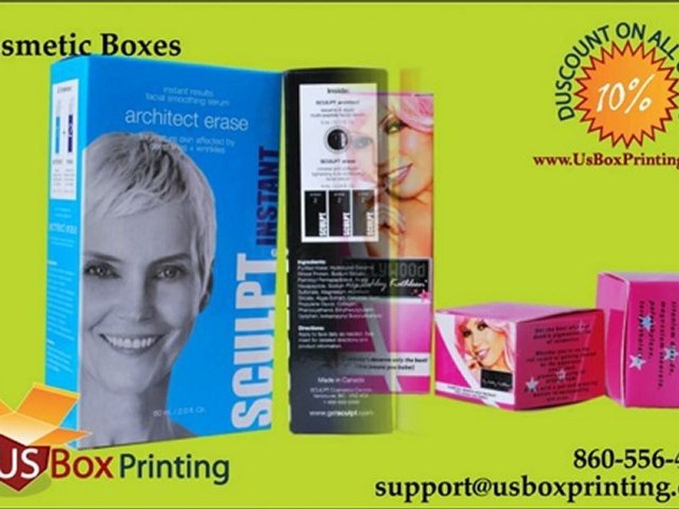 Custom Cosmetic Boxes, Printed Cosmetic Boxes Online.