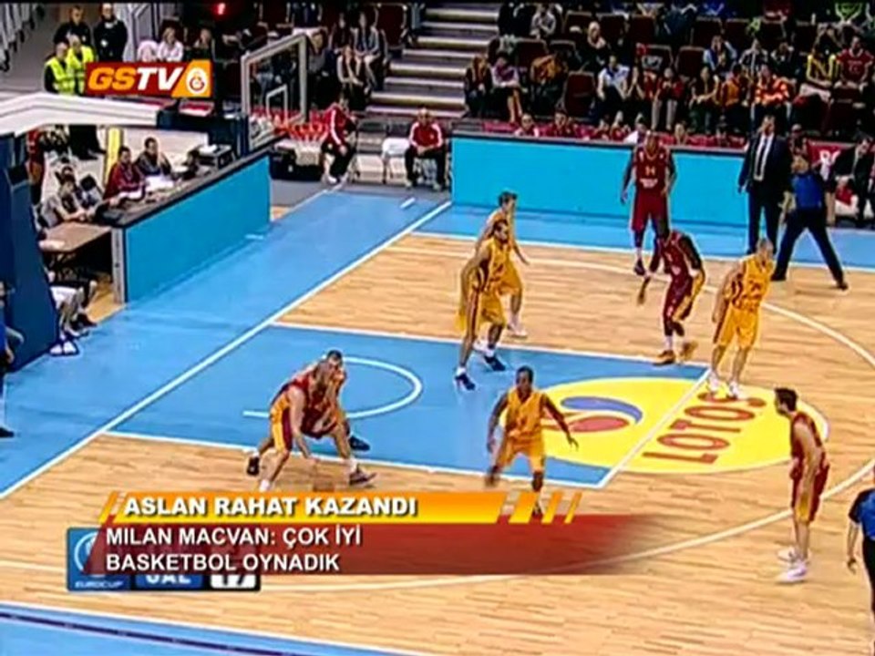 ERKEK BASKETBOL | Özet: Trefl Sopot 65 - Galatasaray Medical Park 94