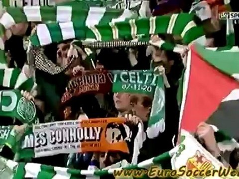 Celtic - You'll Never Walk Alone vs Barcelona - video Dailymotion