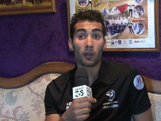 "Médiatiquement, le biathlon est un sport qui plaît" (Martin Fourcade) / Eurosport